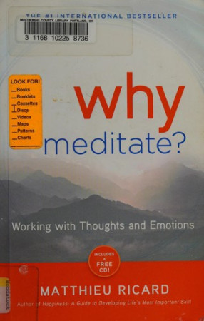 Why Meditate?: working with thoughts and emotions