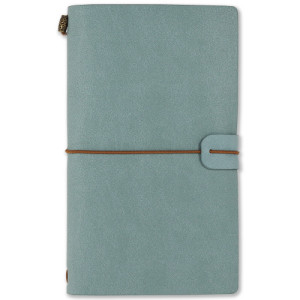 Voyager Light Blue Notebook: Modular & Refillable