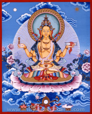 Card AW: Prajnaparamita (greeting card series)