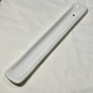 Incense Holder: Boat (large)-white