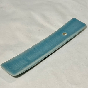 Incense Holder: Boat (small)-blue