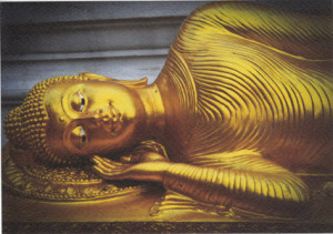 Card: Reclining Buddha